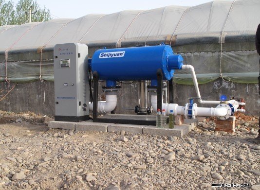 超声波反冲洗过滤器养殖水案例